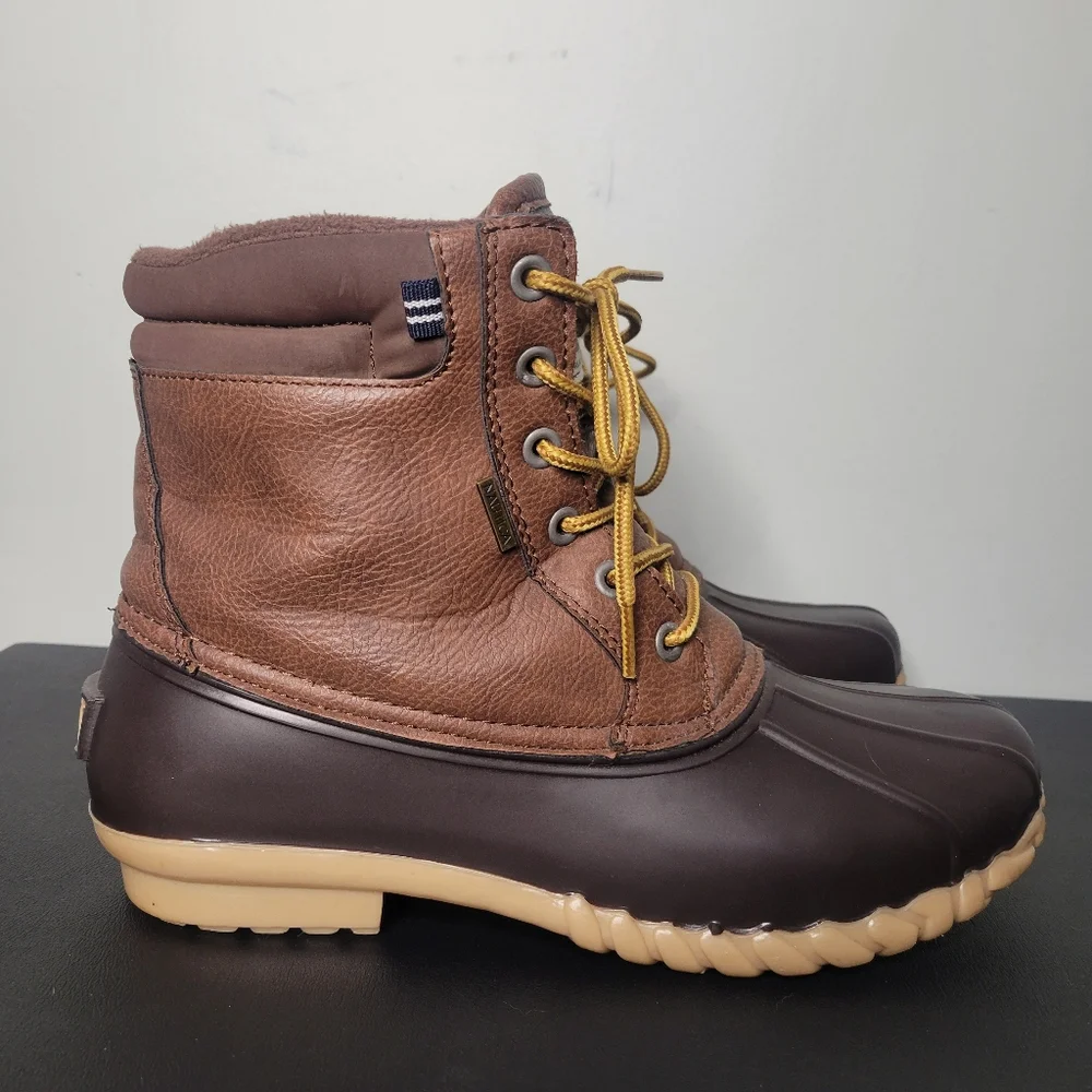 Nautica Water Resistant Lace Up Channing Duck Boot